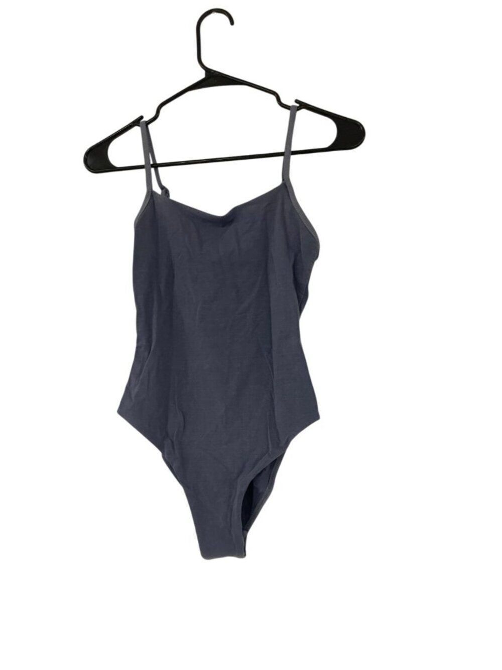 Oysho Womens Swimsuit XS Blue Gray One Piece Bathing Suit Beach 0745/120 NWT